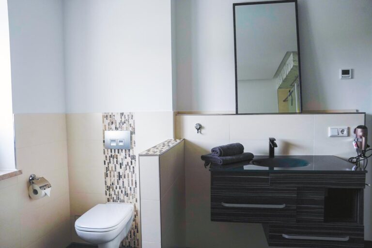 Helles Badezimmer im HT Appartement Nr. 2
