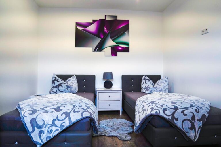 Ensuite-Badezimmer zum Schlafzimmer im HT Appartement Nr. 2