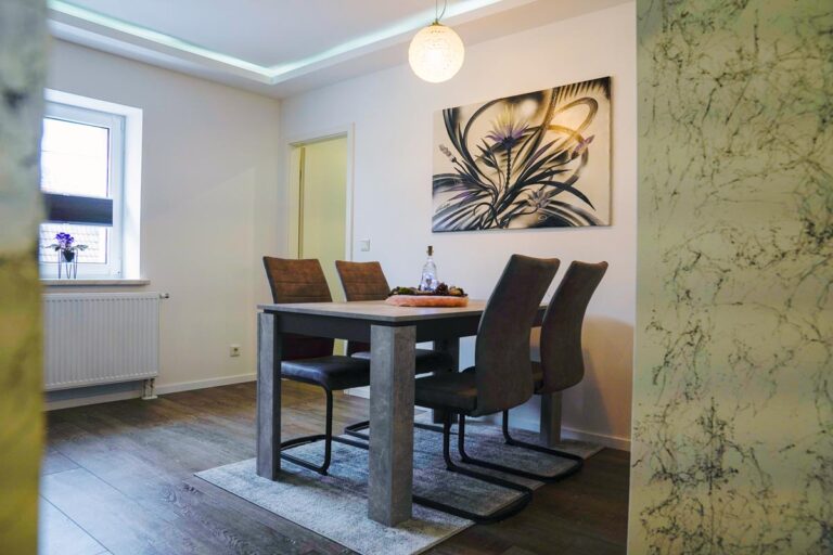 Gemütliche Sitzecke im HT Appartement Nr. 2