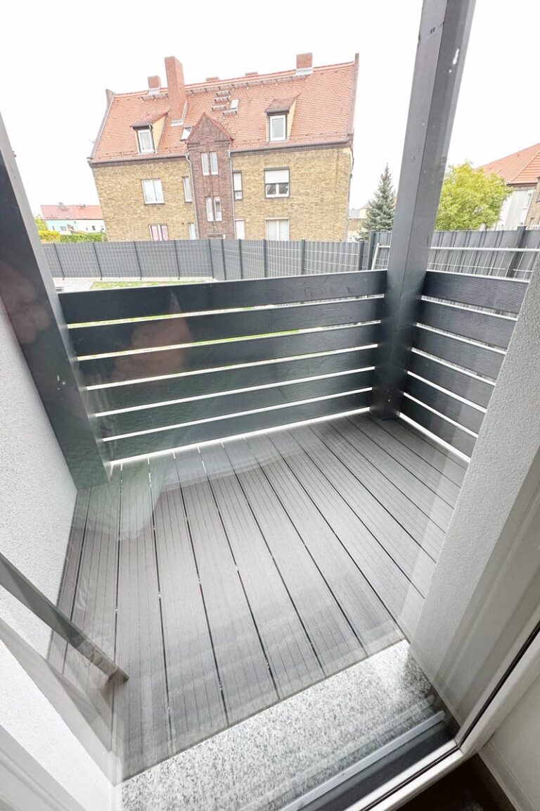 Gemütlicher Balkon im HT Appartement Nr. 3