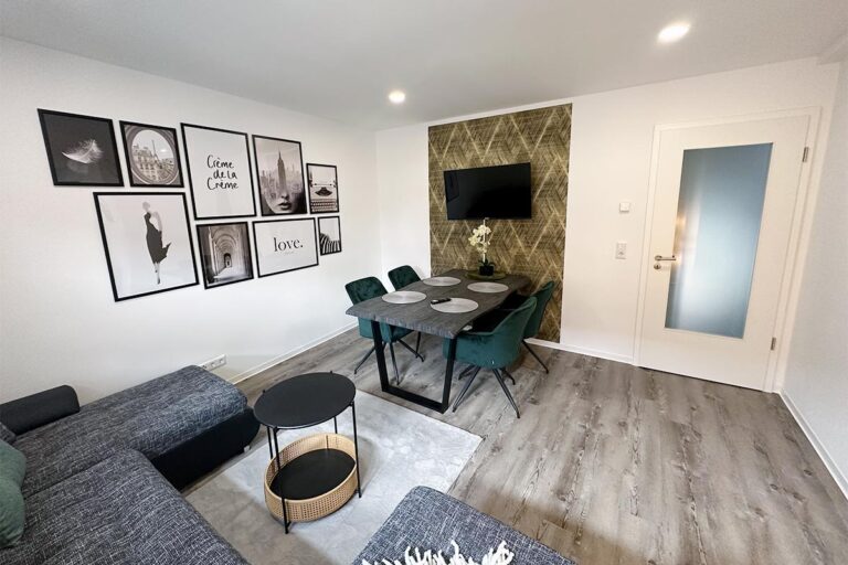 Gemütliches Wohnzimmer im HT Appartement Nr. 4